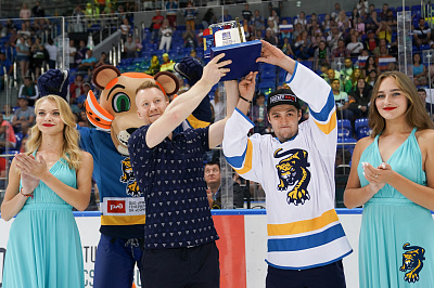 Церемония награждения Sochi Hockey Open