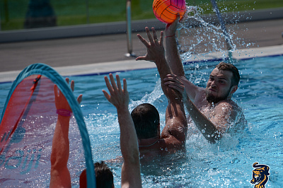 2018-19, предсезонка – водное поло и эстафета в Sport Inn