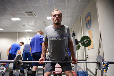 2018-19, предсезонка – занятие в зале