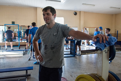 Тренировка в зале