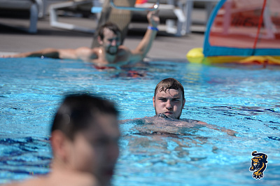 2018-19, предсезонка – водное поло и эстафета в Sport Inn