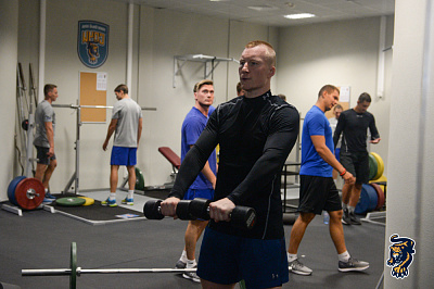 2018-19, предсезонка – занятие в зале