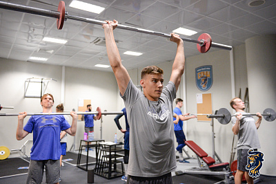 2018-19, предсезонка – занятие в зале