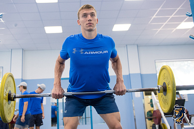Последняя тренировка на "земле" в Юности