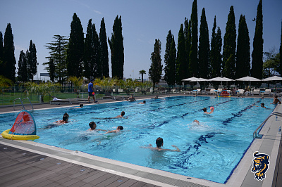 2018-19, предсезонка – водное поло и эстафета в Sport Inn