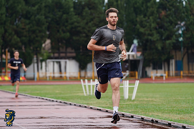 Тренировка на базе «Юность»