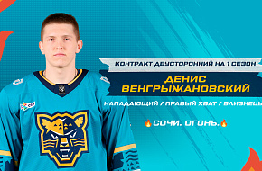 Денис Венгрыжановский остаётся в «Сочи»