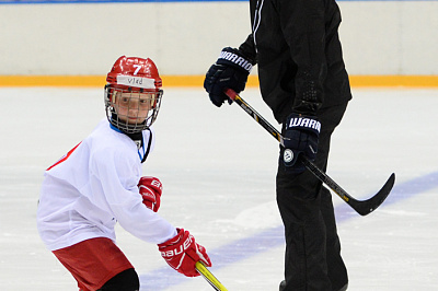 Первый день Sochi Junior Hockey Camp (регистрация и первый лед)