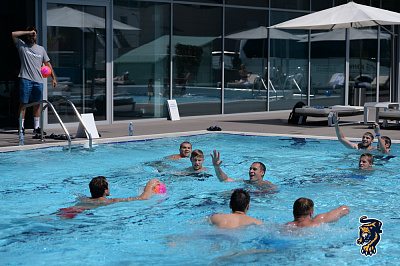 2018-19, предсезонка – водное поло и эстафета в Sport Inn