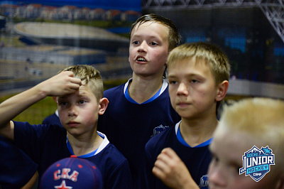 Второй день Sochi Junior Hockey Camp (занятие на земле и веселые старты)